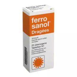 FERRO SANOL potahované tablety, 20 ks