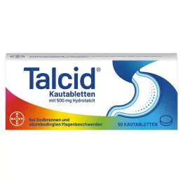TALCID Žvýkací tablety, 50 ks