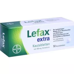 LEFAX Extra žvýkací tablety, 50 ks