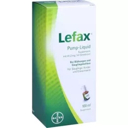 LEFAX tekutina čerpadla, 100 ml