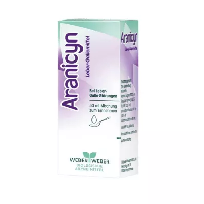 ARANICYN Směs pro léčbu žluči jater, 50 ml