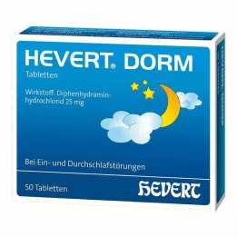 HEVERT DORM Tablety, 50 ks