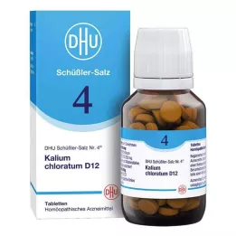 BIOCHEMIE DHU 4 ks Kalium chloratum D 12 tablet, 200 ks
