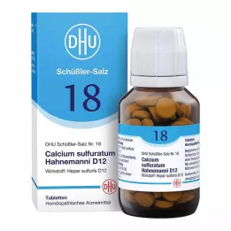 BIOCHEMIE DHU 18 tablety sulfuratum vápenatého D 12, 200 ks