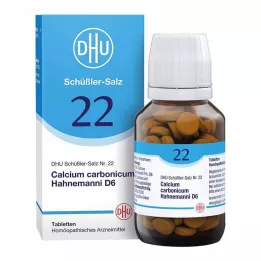 BIOCHEMIE DHU 22 tabletů vápníku Carbonicum D 6, 200 ks