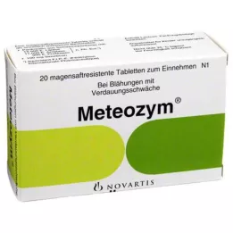 METEOZYM tablety potažené filmem, 20 ks