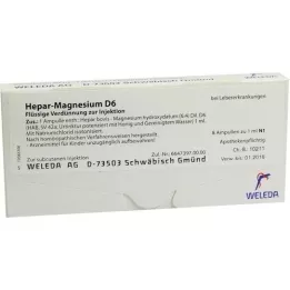 HEPAR MAGNESIUM D 6 ampule, 8x1 ml
