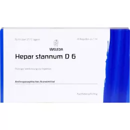 Hepar Stannum D6 ampule, 8x1 ml