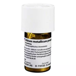 STIBIUM METALLICUM PRAEPARATUM d 20 triturace, 20 g