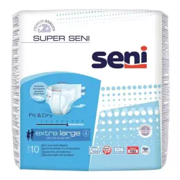SUPER SENI Inkontinence kalhoty f.erw.gr.4 xl, 10 ks