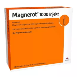 MAGNEROT 1000 Inject Ampules, 10x10 ml