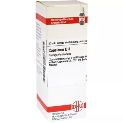 Papsicum D 3, 20 ml