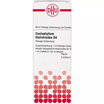 Caulofyllum tha d 4, 50 ml Caulofyllum tha d 4, 50 ml