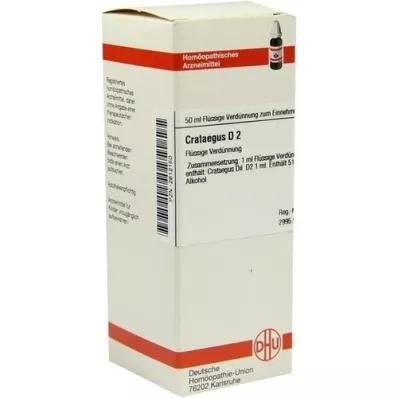 CRATAEGUS D2 Ředění, 50 ml