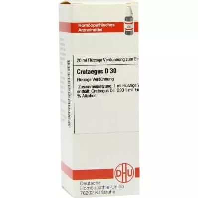 CRATAEGUS D 30 Ředění, 20 ml
