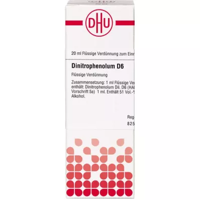 Dinitrofenolum D 6, 20 ml