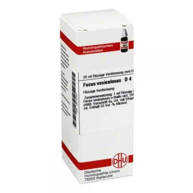 Fucus Vesicul D 4, 20 ml