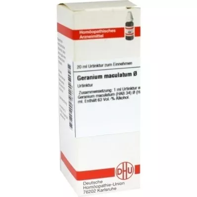 GERANIUM MACULATUM Urtton, 20 ml