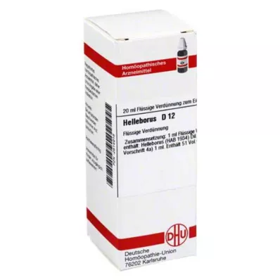 HELLEBORUS D 12 Ředění, 20 ml