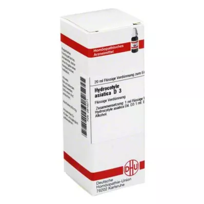 HYDROCOTYLE asiatica D 3 ředění, 20 ml
