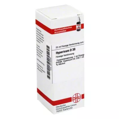 HYPERICUM D 30 Ředění, 20 ml HYPERICUM D 30 Ředění, 20 ml