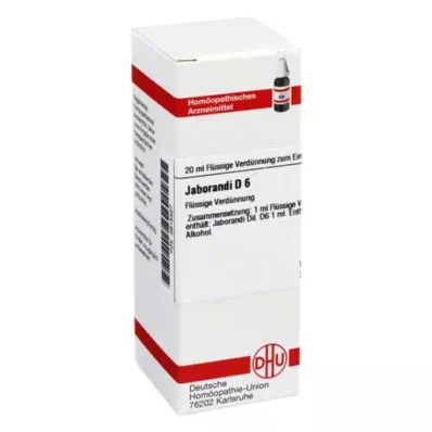 JABORANDI D6 ředění, 20 ml JABORANDI D6 ředění, 20 ml
