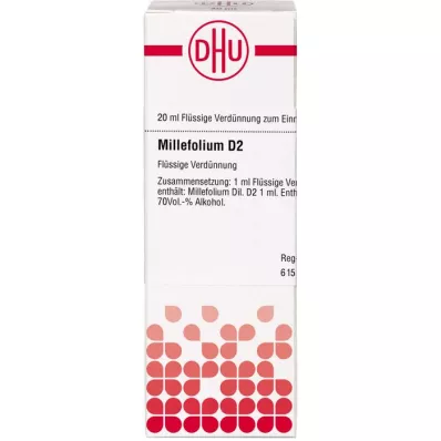 MILLEFOLIUM D2 ředění, 20 ml MILLEFOLIUM D2 ředění, 20 ml
