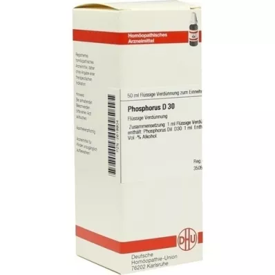 PHOSPHORUS D 30 Ředění, 50 ml PHOSPHORUS D 30 Ředění, 50 ml