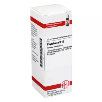 PHYTOLACCA D 12 Ředění, 20 ml