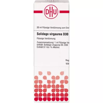 SOLIDAGO VIRGAUREA D 30 Ředění, 20 ml