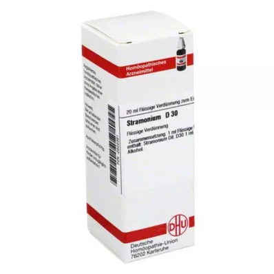 STRAMONIUM D 30 Ředění, 20 ml