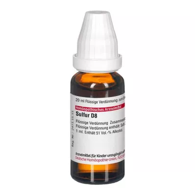 SULFUR D 8 Ředění, 20 ml