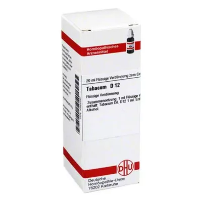 TABACUM D 12 Ředění, 20 ml