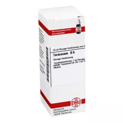 TARAXACUM D6 ředění, 20 ml TARAXACUM D6 ředění, 20 ml