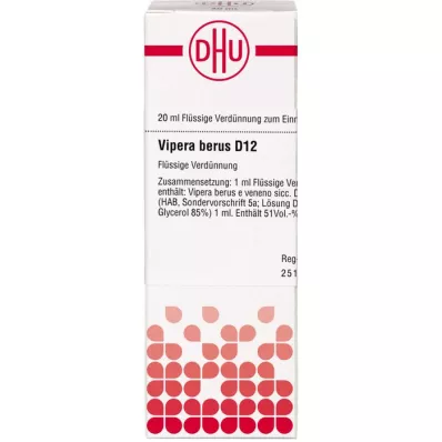 VIPERA BERUS D 12 Ředění, 20 ml