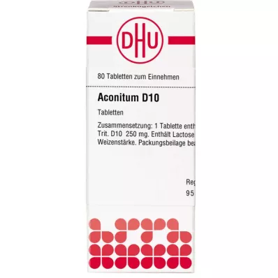 Aconitum D10, 80 ks