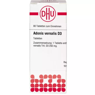 Adonis vernalis D 3, 80 ks