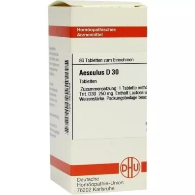 Aesculus D30, 80 ks