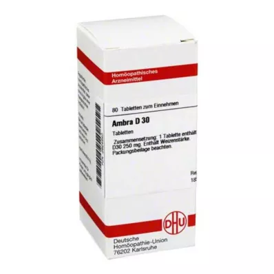 AMBRA D 30 tablet, 80 ks