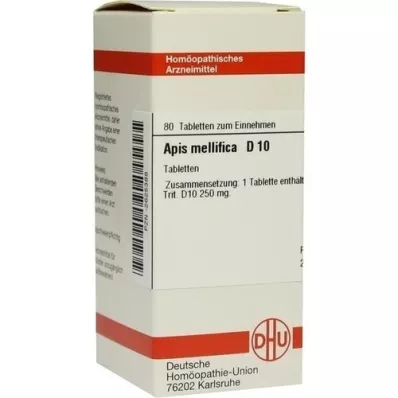 Apis Mellifica D10, 80 ks