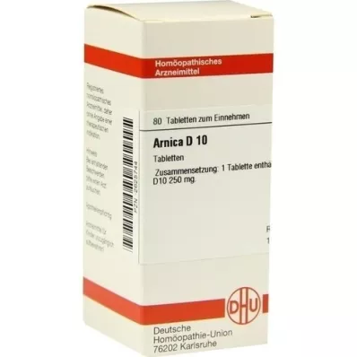 Arnica D 10, 80 ks