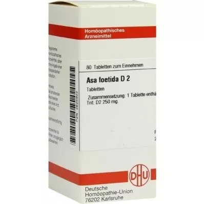 ASA FOETIDA d 2 tablety, 80 ks ASA FOETIDA d 2 tablety, 80 ks