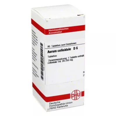 AURUM COLLOIDALE D 6 tablet, 80 ks AURUM COLLOIDALE D 6 tablet, 80 ks