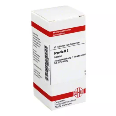 BRYONIA D 2 tablety, 80 ks