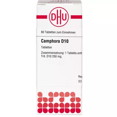 CAMPHORA d 10 tablet, 80 ks