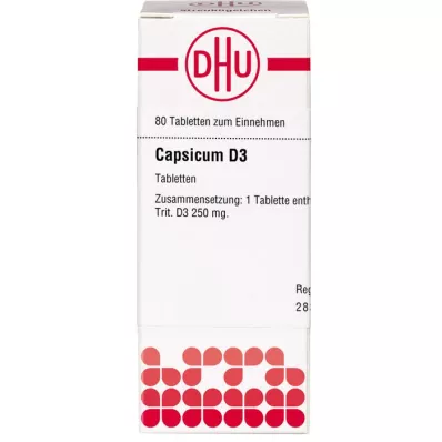 Papsicum D 3, 80 ks Papsicum D 3, 80 ks