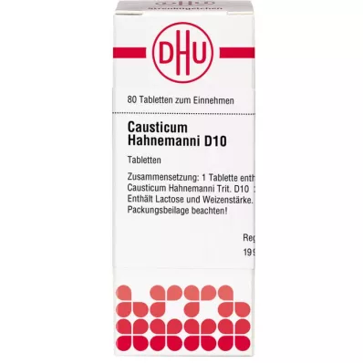 CAUSTICUM TAP D10, 80 ks
