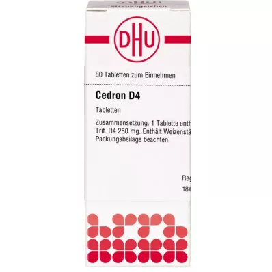 CEDRON d 4 tablety, 80 ks