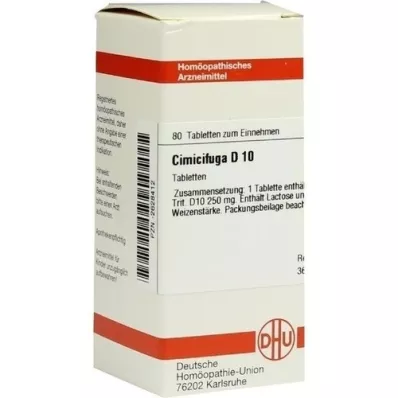 CIMICIFGA D10, 80 ks