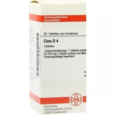 CINA d 4 tablety, 80 ks CINA d 4 tablety, 80 ks